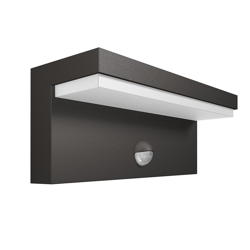 Philips - LED Utomhus vägglampa med sensor 2xLED/4,5W/230V 2700K IP44