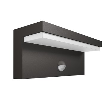 Philips - LED Utomhus vägglampa med sensor 2xLED/4,5W/230V 4000K IP44