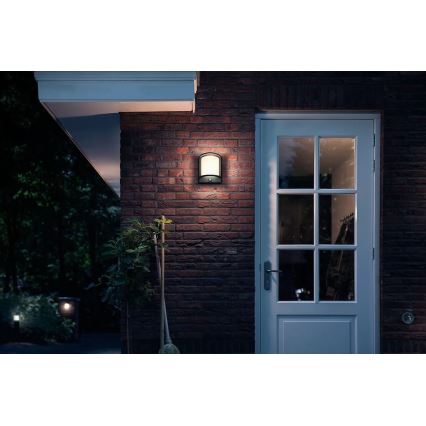 Philips - LED Utomhus vägglampa med sensor SAMONDRA LED/3,8W/230V IP44
