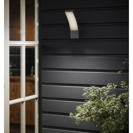 Philips - LED Utomhus vägglampa  LED/12W/230V 4000K IP44