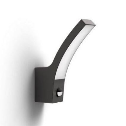 Philips - LED Utomhusbelysning med sensor LED/12W/230V 2700K IP44