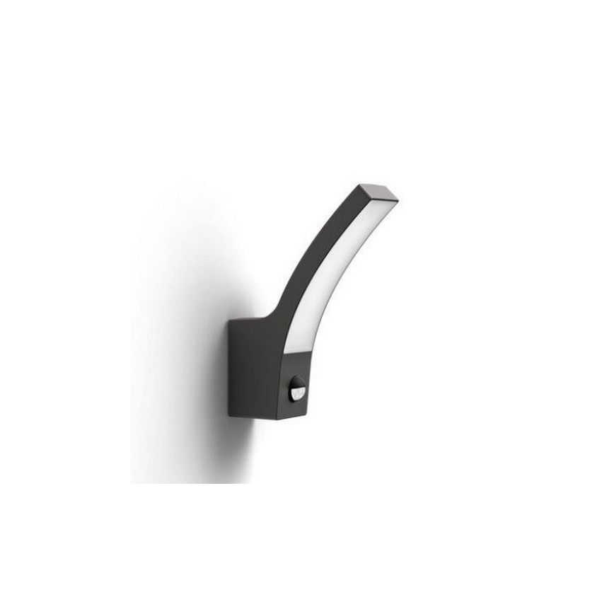 Philips - LED Utomhusbelysning med sensor LED/12W/230V 2700K IP44