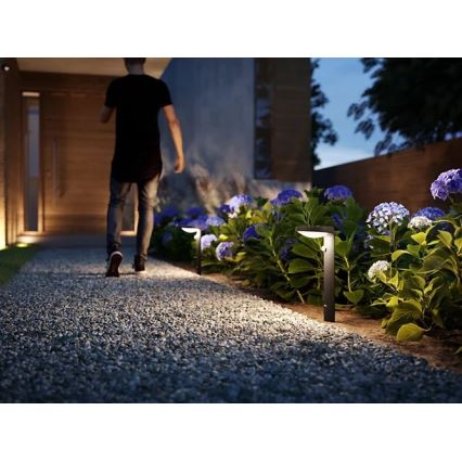 Philips - LED Utomhuslampa med sensor LED/9W/230V 2700K IP44
