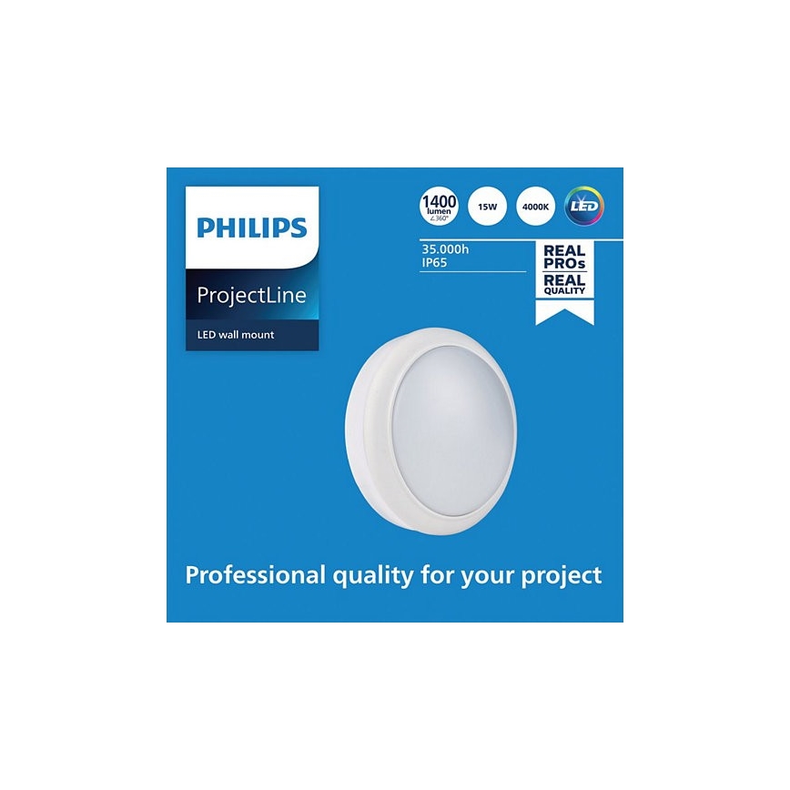 Philips - LED väggbelysning PROJECTLINE LED/15W/230V IP65