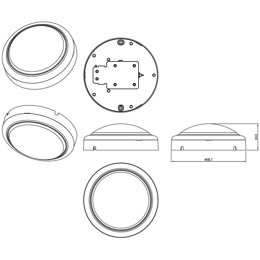 Philips - LED väggbelysning PROJECTLINE LED/15W/230V IP65