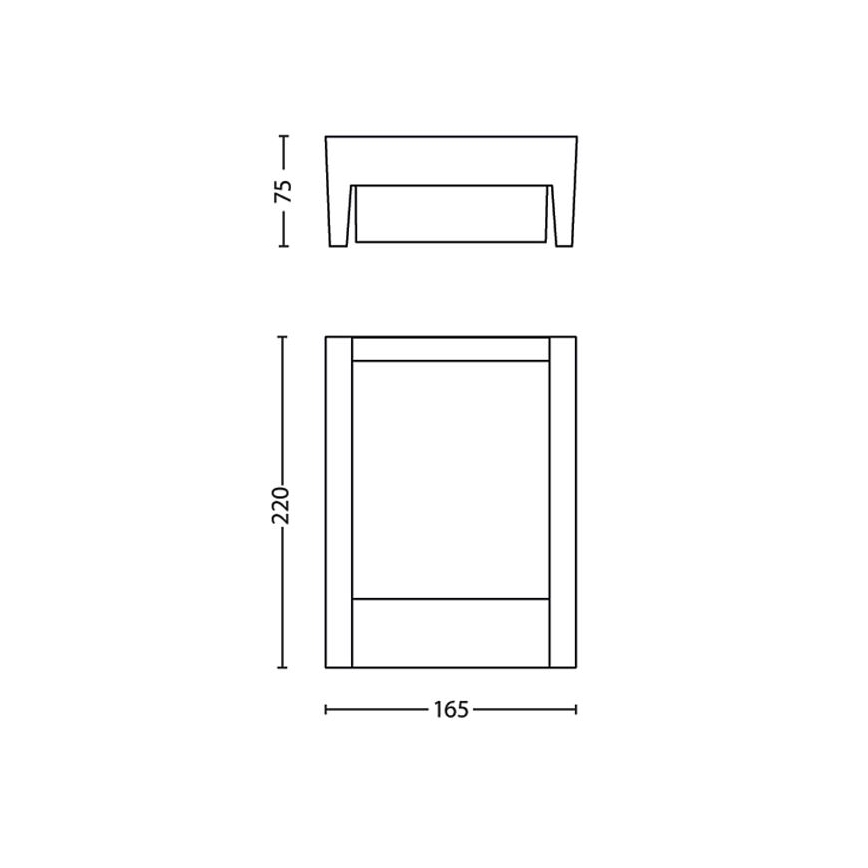 Philips - LED vägglampa för utomhusbruk LED/3,8W/230V 3000K IP44