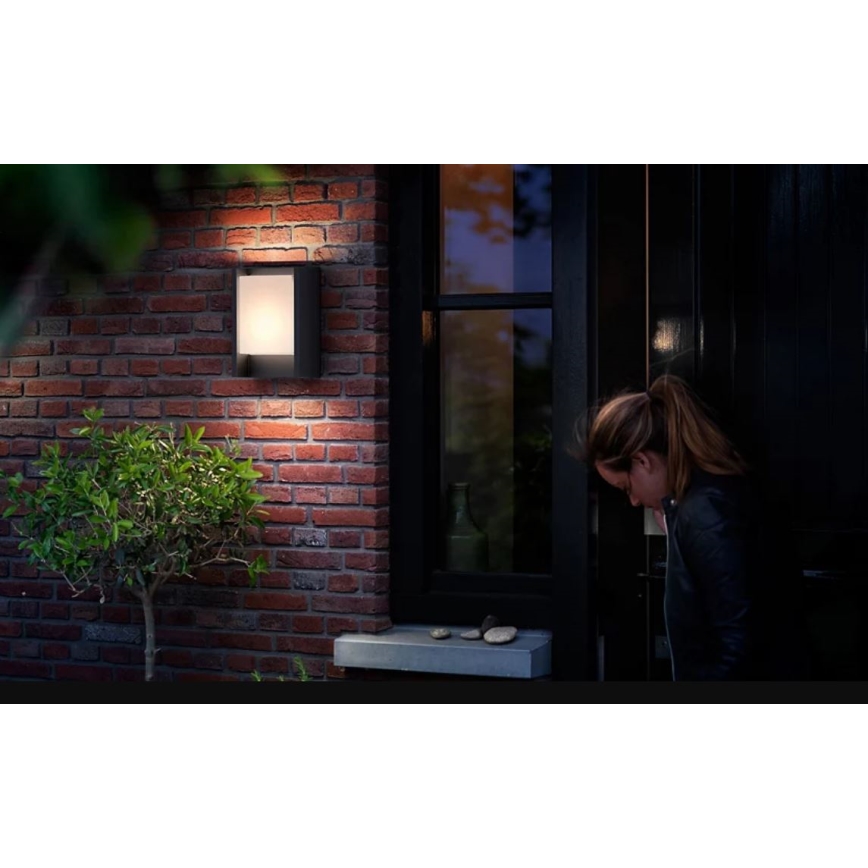Philips - LED vägglampa för utomhusbruk ARBOUR LED/3,8W/230V 2700K IP44