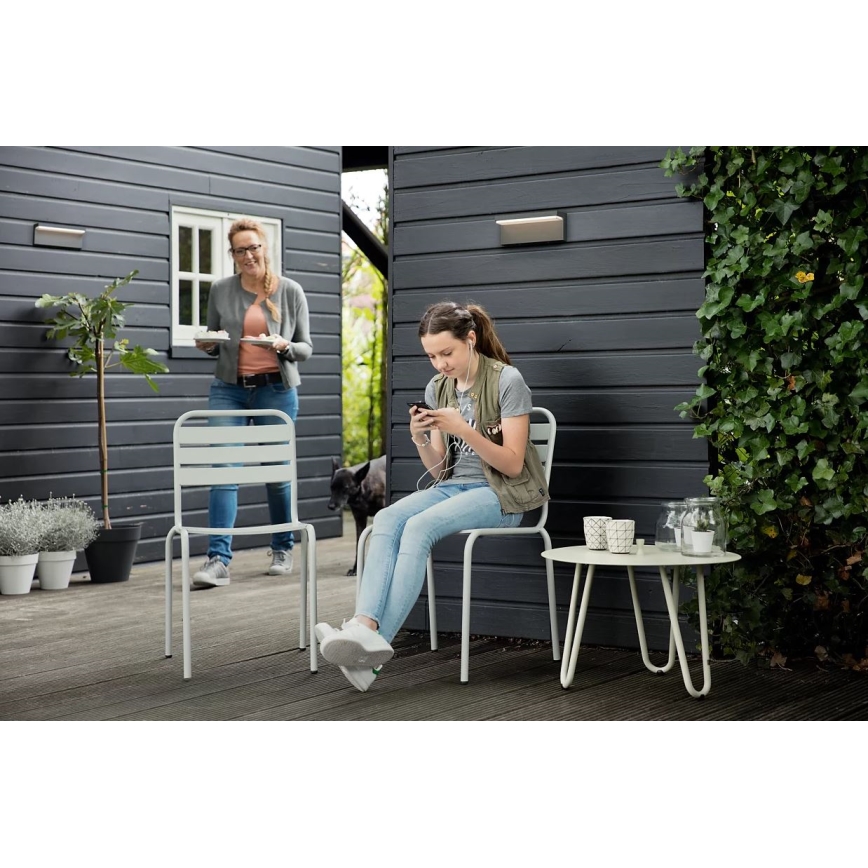 Philips - LED vägglampa för utomhusbruk BUSTAN LED/3,8W/230V 4000K IP44