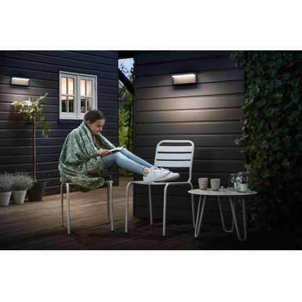 Philips - LED vägglampa för utomhusbruk BUSTAN LED/3,8W/230V 4000K IP44