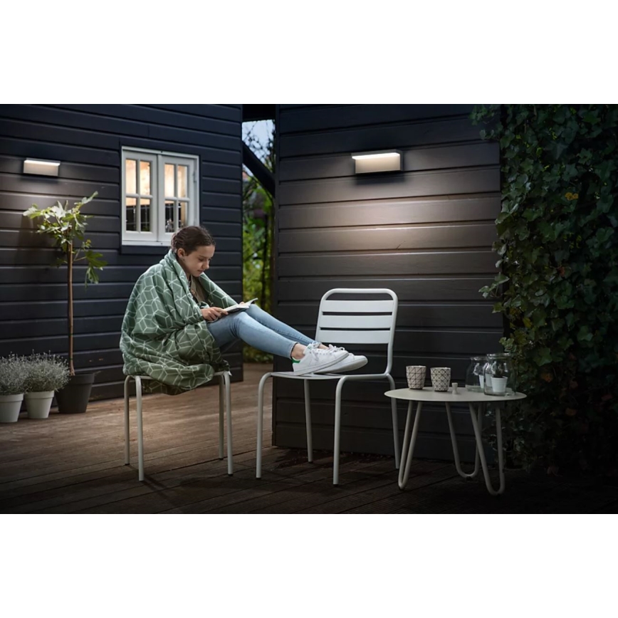 Philips - LED vägglampa för utomhusbruk BUSTAN LED/3,8W/230V 4000K IP44