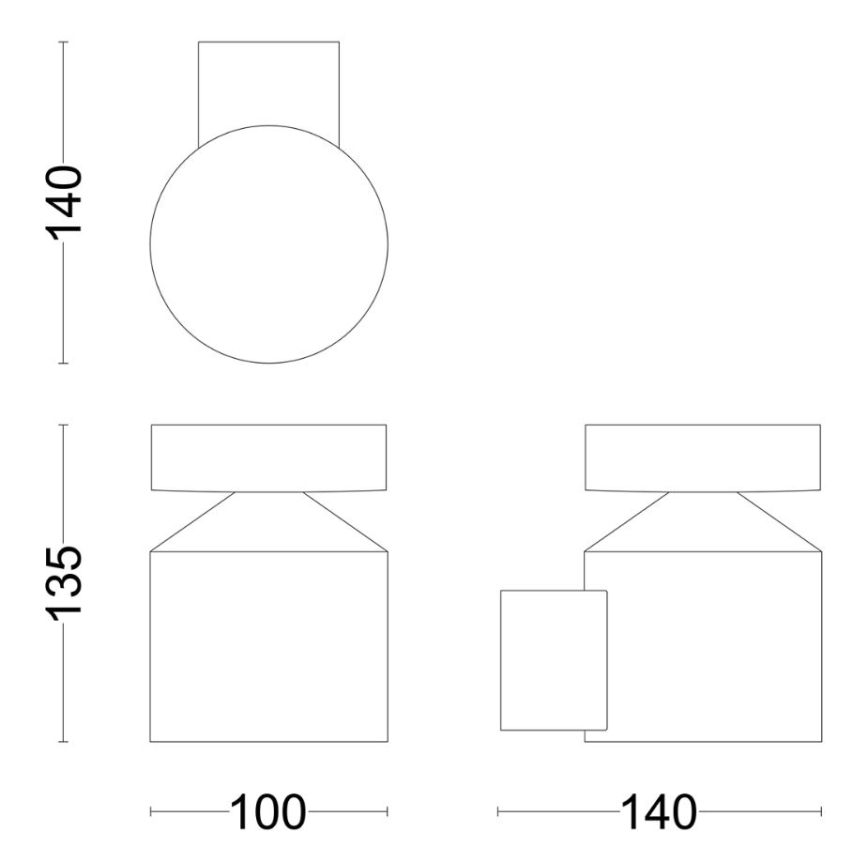 Philips - LED vägglampa för utomhusbruk LAVEN LED/6W/230V 4000K IP44
