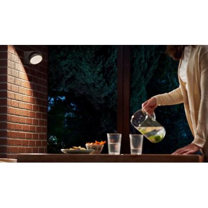 Philips - LED vägglampa för utomhusbruk LED/7W/230V 2700K IP44