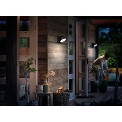 Philips - LED vägglampa för utomhusbruk LED/7W/230V 2700K IP44