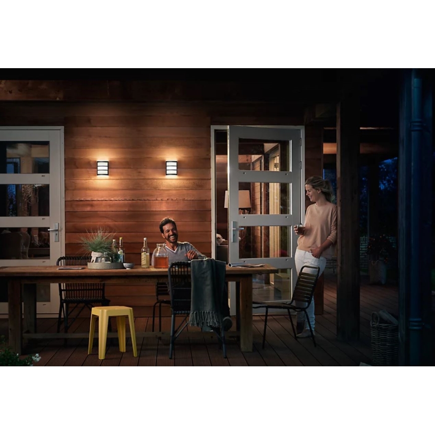 Philips - LED vägglampa för utomhusbruk PYTHON LED/3,8W/230V IP44