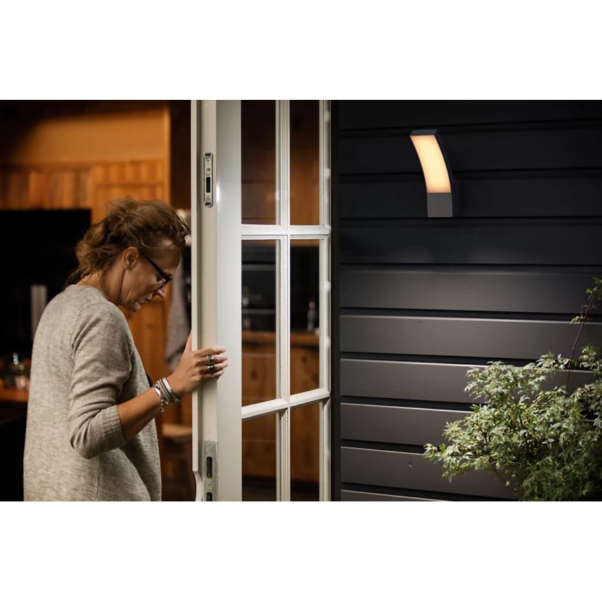 Philips - LED vägglampa för utomhusbruk SPLAY LED/3,8W/230V IP44