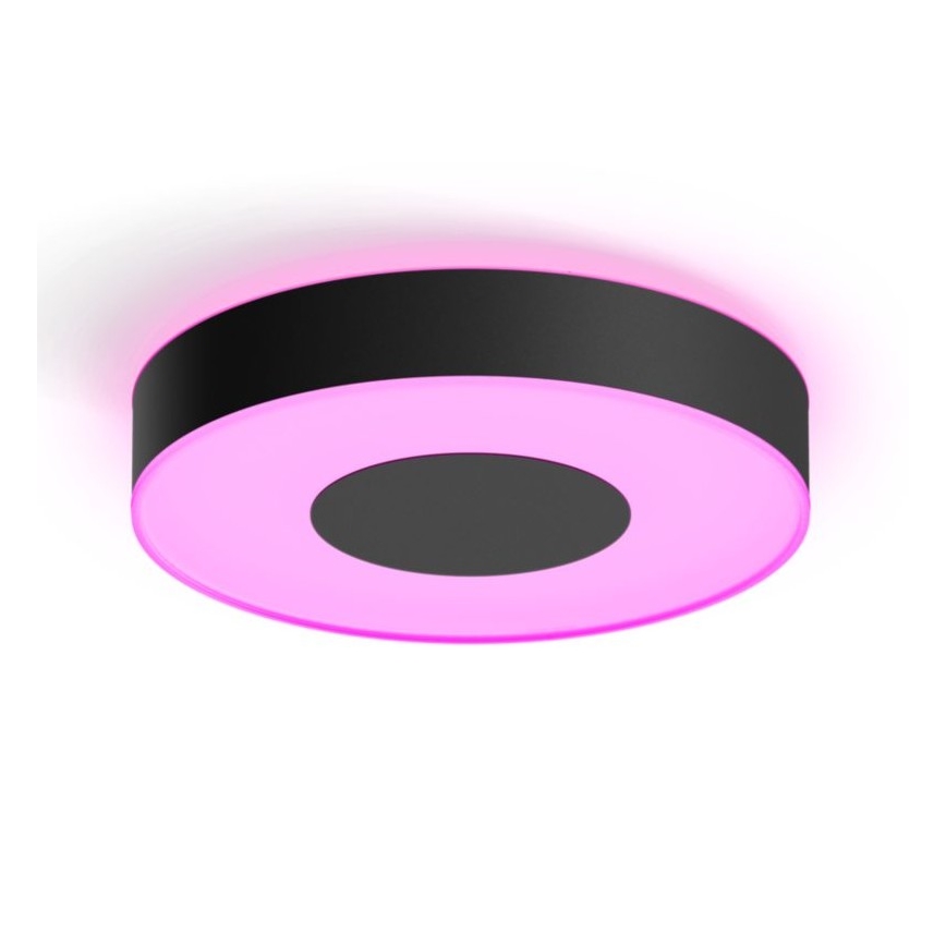 Philips - LEDRGB ljusreglerad taklampa  Hue INFUSE LED/33,5W/230V 2000-6500K diameter  381 mm svart