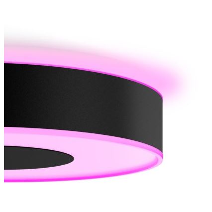 Philips - LEDRGB ljusreglerad taklampa  Hue INFUSE LED/33,5W/230V 2000-6500K diameter  381 mm svart
