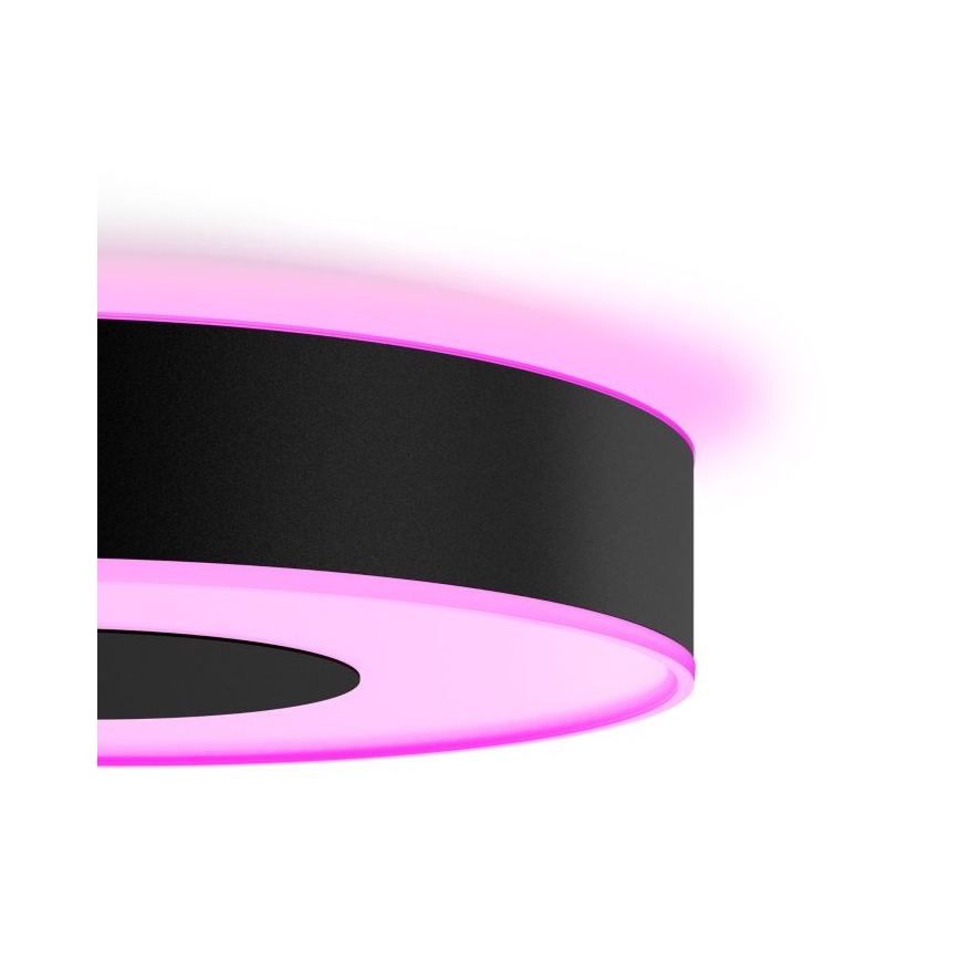 Philips - LEDRGB ljusreglerad taklampa  Hue INFUSE LED/33,5W/230V 2000-6500K diameter  381 mm svart