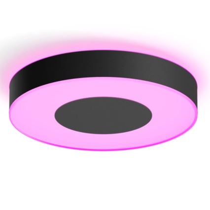 Philips - LEDRGB ljusreglerad taklampa  Hue INFUSE LED/52,5W/230V 2000-6500K diameter  425 mm svart