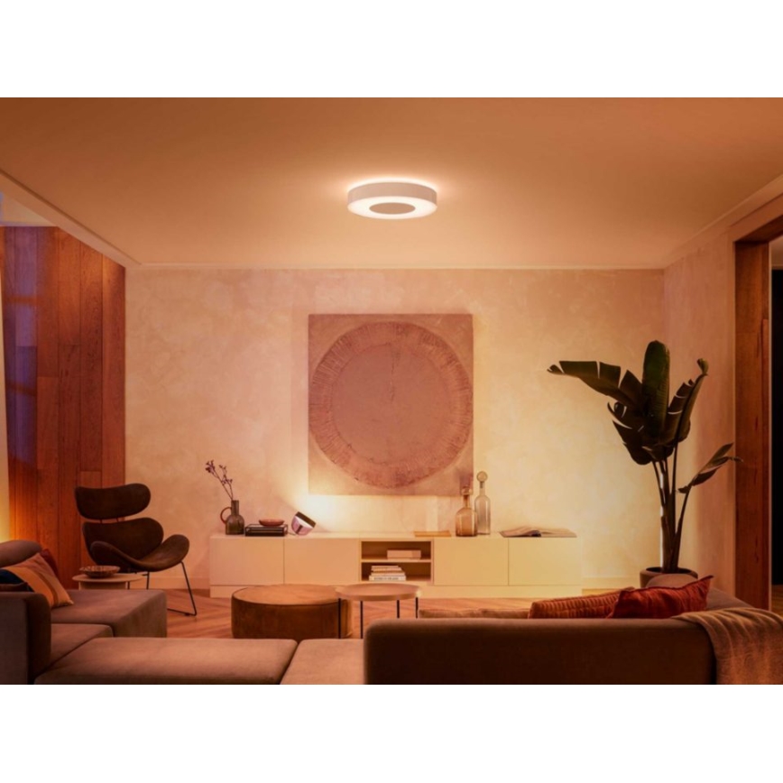 Philips - LEDRGB ljusreglerad taklampa  Hue INFUSE LED/52,5W/230V 2000-6500K diameter  425 mm vit
