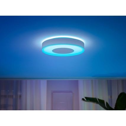 Philips - LEDRGB ljusreglerad taklampa  Hue INFUSE LED/52,5W/230V 2000-6500K diameter  425 mm vit