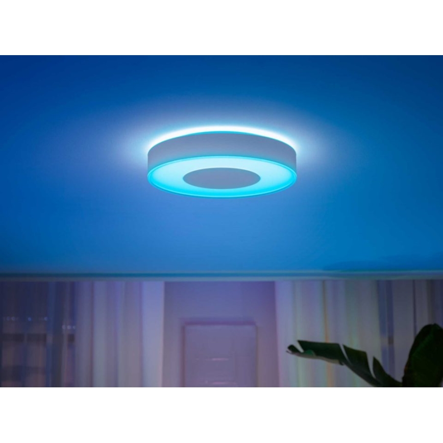 Philips - LEDRGB ljusreglerad taklampa  Hue INFUSE LED/52,5W/230V 2000-6500K diameter  425 mm vit