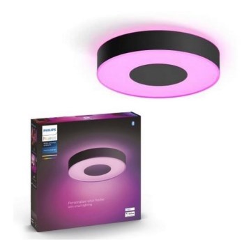 Philips - LEDRGB ljusreglerad taklampa  Hue INFUSE LED/33,5W/230V 2000-6500K diameter  381 mm svart