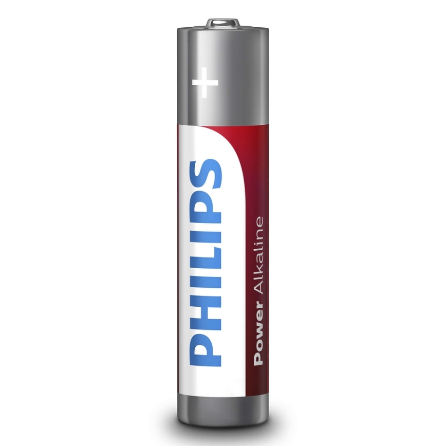 Philips LR03P12W/10 - 12 st Alkaliska batterier AAA POWER ALKALINE 1,5V 1150mAh