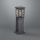 Philips Massive 15282/54/10 - Utomhuslampa BRIDGEPORT 1xE27/60W