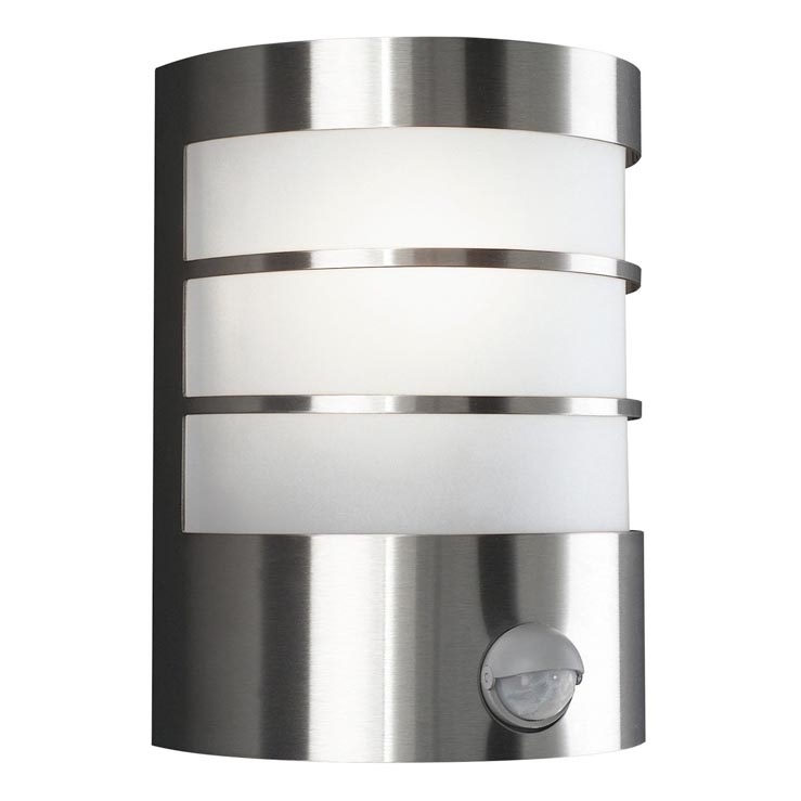 Philips Massive 17026/47/10 - Utomhus Väggbelysning med sensor 1xE27/60W/230V