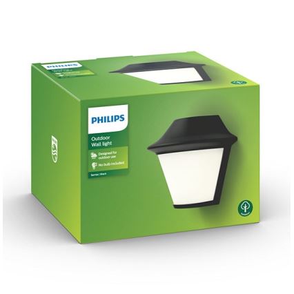 Philips Massive  - Utomhus väggbelysning 1xE27/42W/230V IP44