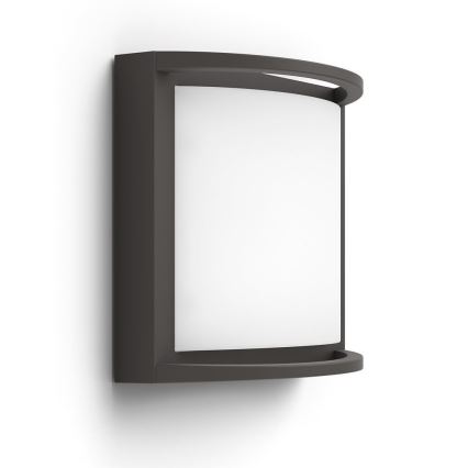 Philips Massive - LED Utomhus väggbelysning LED/12W/230V IP44