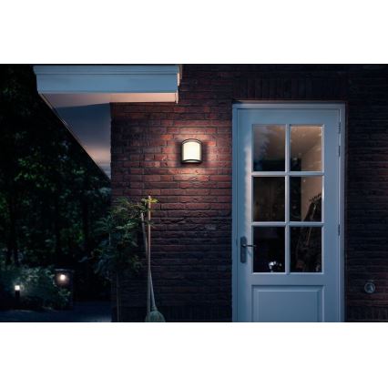 Philips Massive - LED Utomhus väggbelysning LED/12W/230V IP44