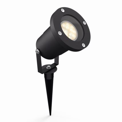 Philips Massive 17412/30/10 - LED Utomhusbelysning - med en spik 1xGU10/5W/230V