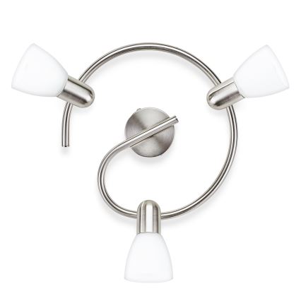 Philips Massive 50233/17/E7 - Spotlight BURLAP 3xE14/40W