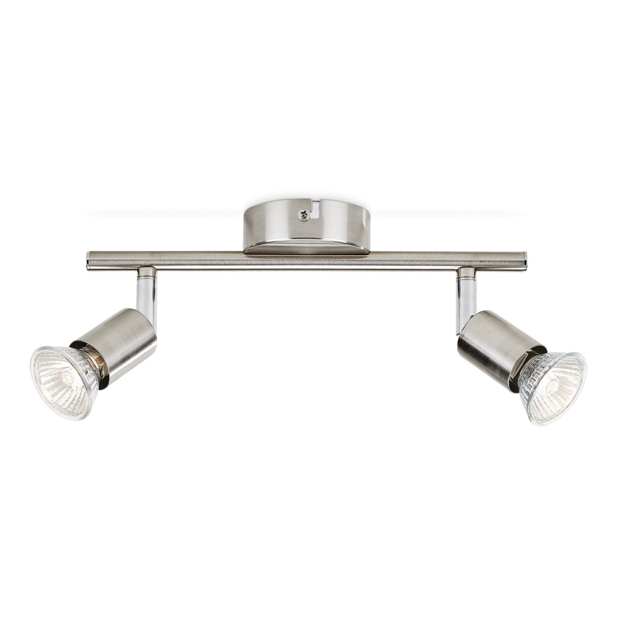 Philips Massive 50302/17/E7 - Spotlight LIMBALI 2xGU10/50W/230V