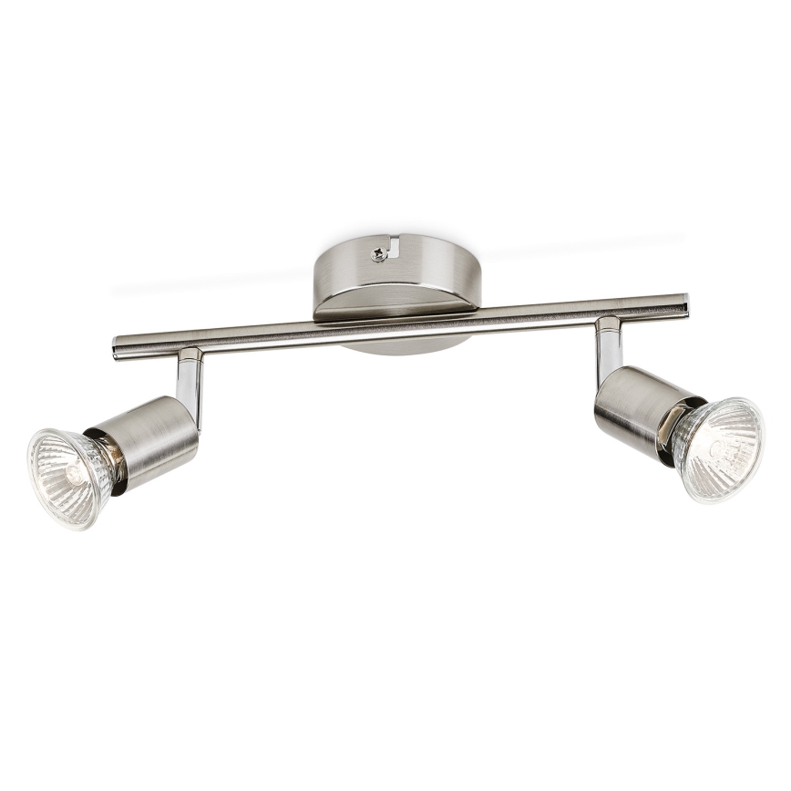 Philips Massive 50302/17/E7 - Spotlight LIMBALI 2xGU10/50W/230V