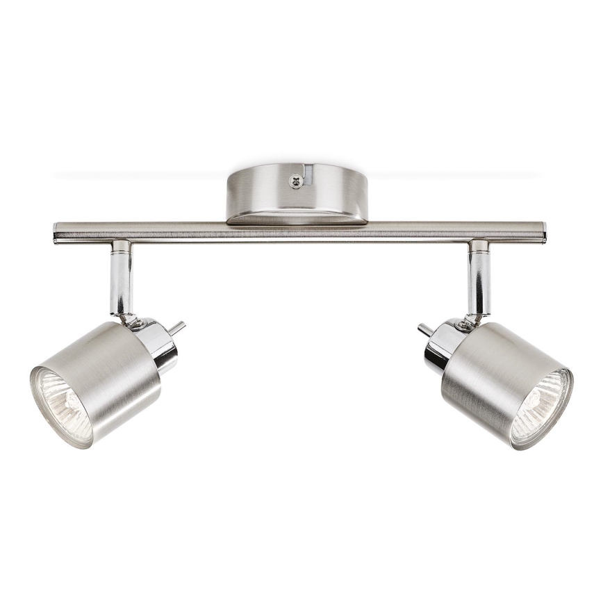 Philips Massive 50312/17/E7 - Spotlight MERANTI 2xGU10/35W/230V