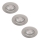 Philips - PAKET 3x LED Dimbar Badrumsbelysning LED/5W/230V 2,700K IP65