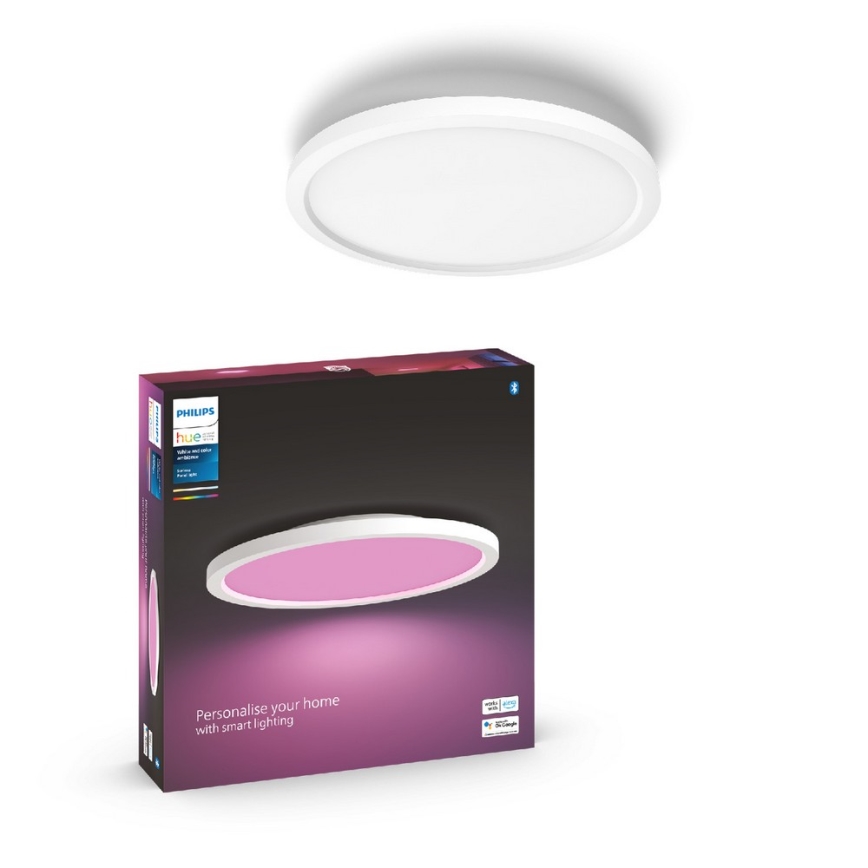 Philips - RGBW Dimbar taklampa Hue SURIMU LED/40W/230V
