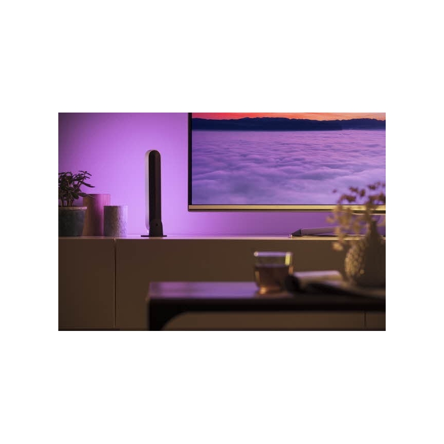 Philips - SET 2x LED RGB Dimbar Bordslampa Hue PLAY  DPAKET WACA 6W/230V vit