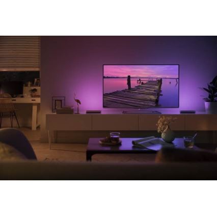 Philips - SET 2x LED RGB Dimbar Bordslampa Hue PLAY  DPAKET WACA 6W/230V vit