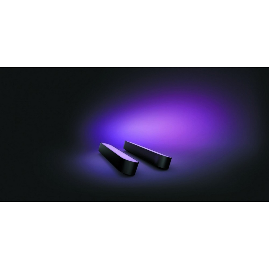 Philips - SET 2x LED RGB Dimbar Skrivbordslampa Hue PLAY  Vit WACA 6W/230V