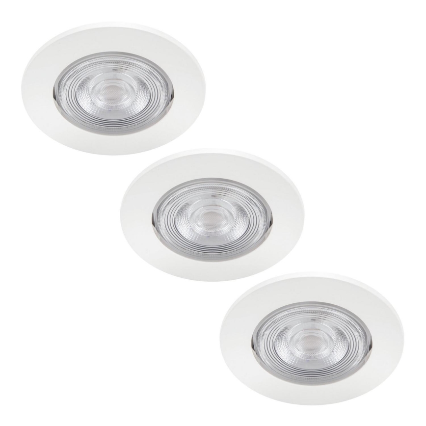 Philips - SET 3x Hängande LED-lampa TARAGON LED/4.5W/230V 2,700K