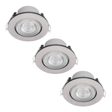 Philips - SET 3x Hängande LED-lampa TARAGON LED/4.5W/230V 2,700K