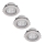 Philips - SET 3x Hängande LED-lampa TARAGON LED/4.5W/230V 2,700K