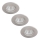 Philips - SET 3x LED Dimbar Badrumsbelysning LED/5,5W/230V 2700K IP65