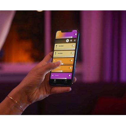 Philips - Set med 2 RGBW-LED-dimbara projektionslampor Hue PLAY LED/20W/230V 2000–6500K vit