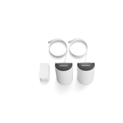 Philips - Set med 2 RGBW-LED-dimbara projektionslampor Hue PLAY LED/20W/230V 2000–6500K vit