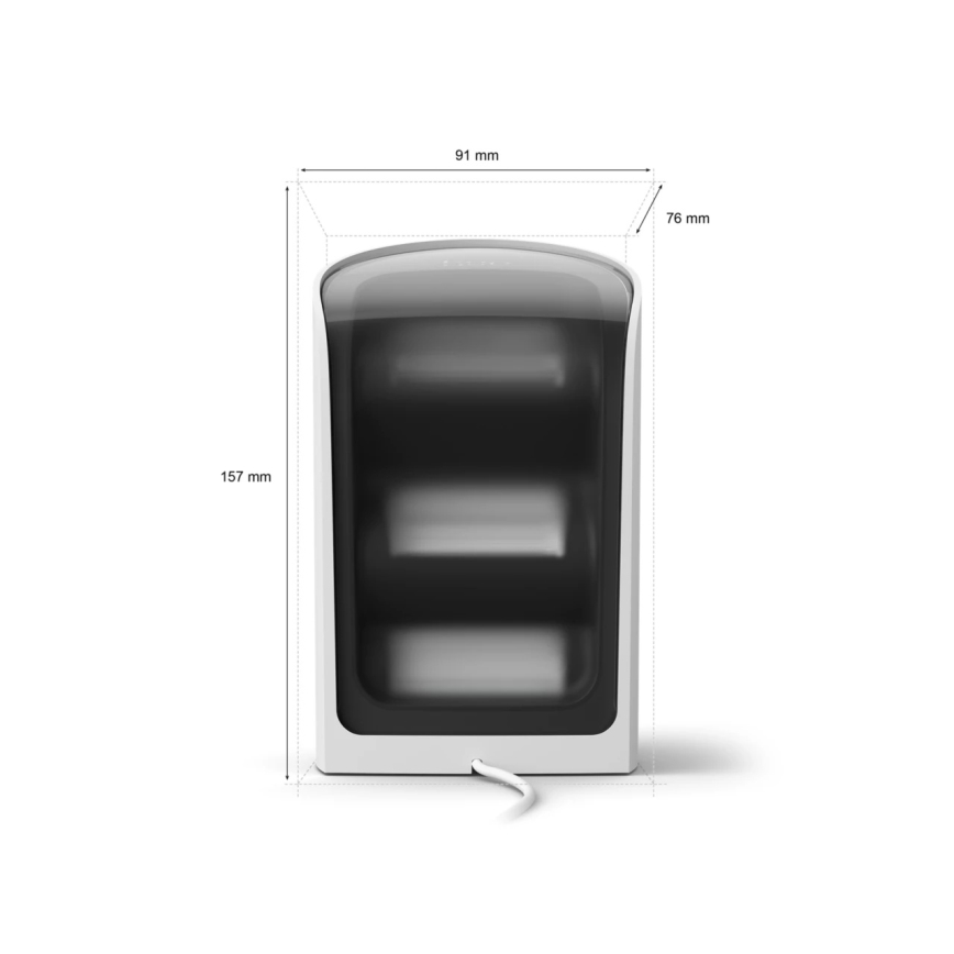 Philips - Set med 2 RGBW-LED-dimbara projektionslampor Hue PLAY LED/20W/230V 2000–6500K vit